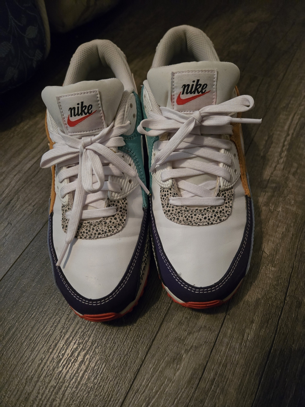 Nike Air Max 90 SE Safari Mix DH5075-100 Women's [Size 10] - Worn Twice